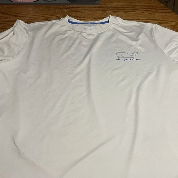 Vineyard Vines Performance White T-Shirt XL - Picture 1 of 4